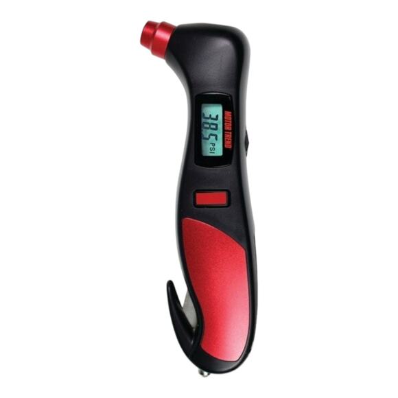 NEW Motor Trend Digital Tire Gauge Multi-function Safety Tool 0415GU - Picture 1 of 3